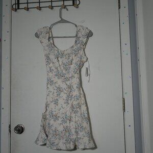 flower pattern spring/summer dress